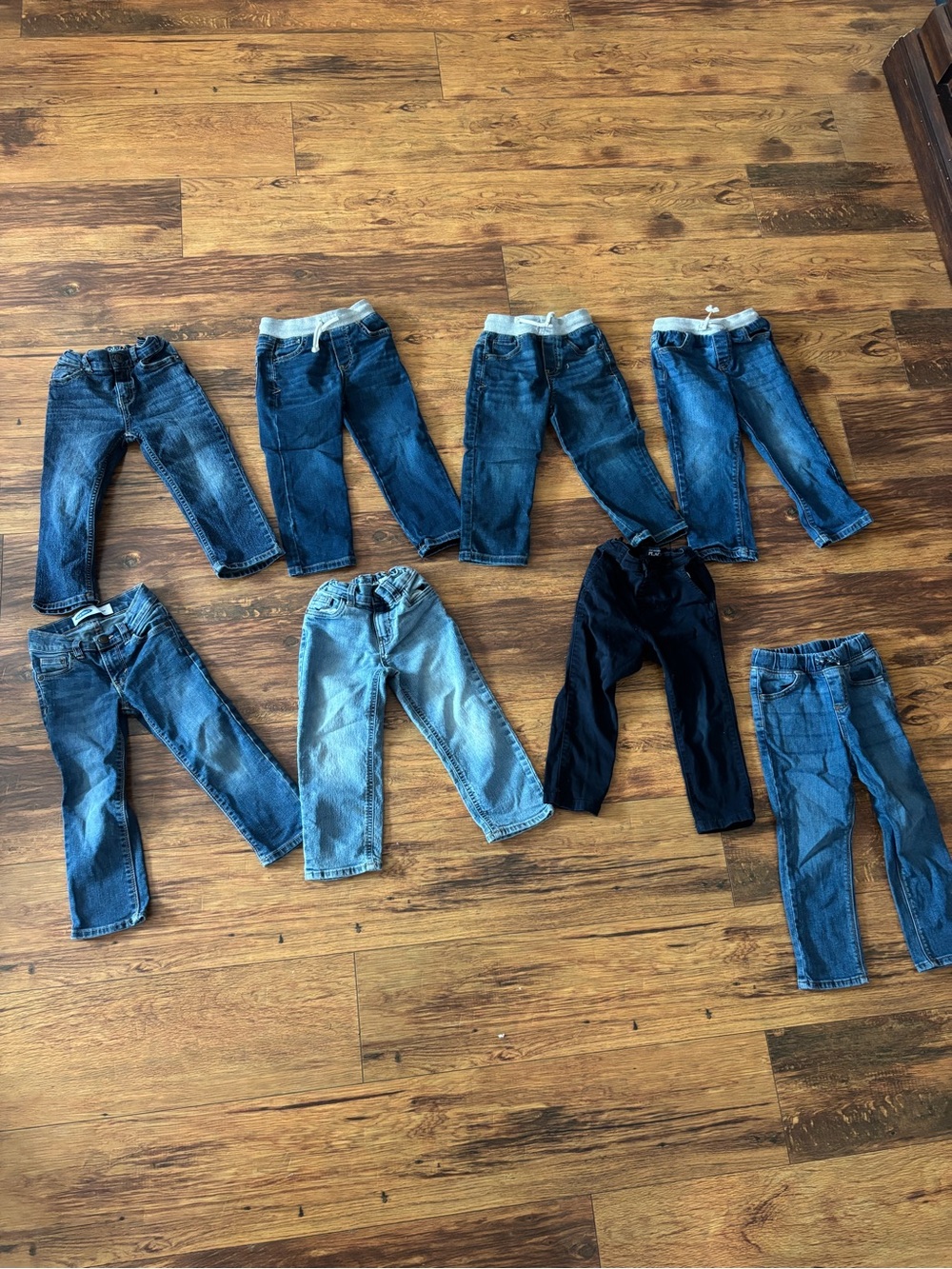Boys Denim Pants Bundle - Blue Jeans